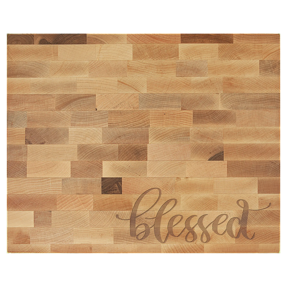 16" x 13" x 1 3/8" MAPLEWOOD END GRAIN BUTCHER BLOCK