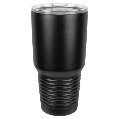 30 OZ VACUUM INSULATED RINGNECK TUMBLER WITH CLEAR LID
