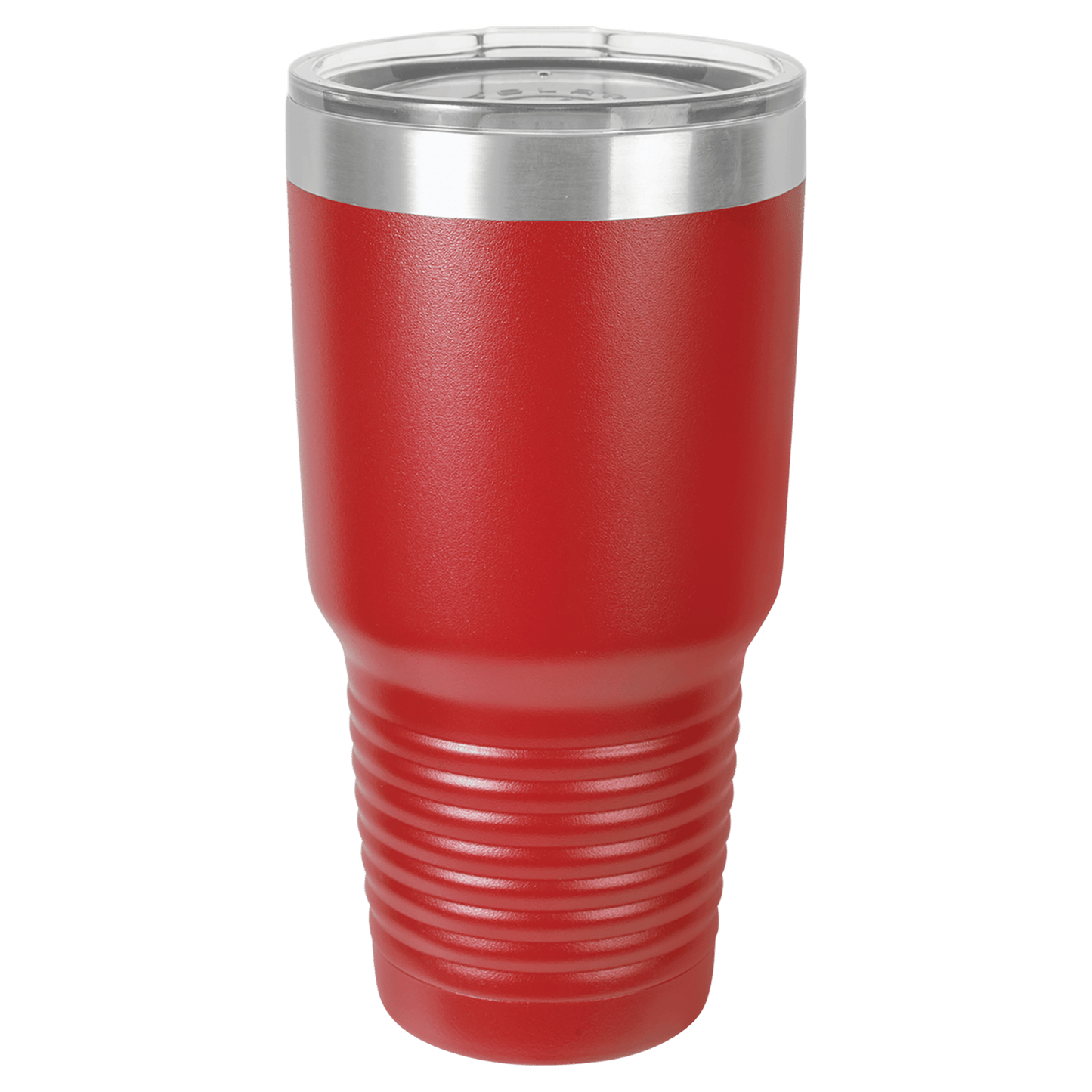 30 OZ VACUUM INSULATED RINGNECK TUMBLER WITH CLEAR LID